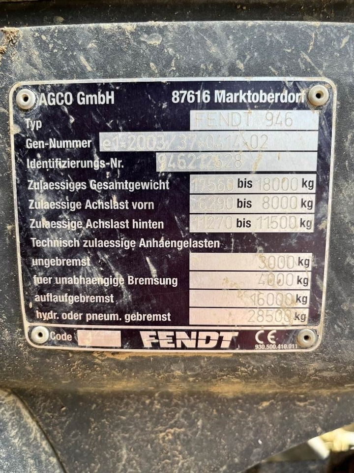 Fendt 939 Vario - Трактор: фото 5 Fendt 939 Vario - Трактор: фото 5