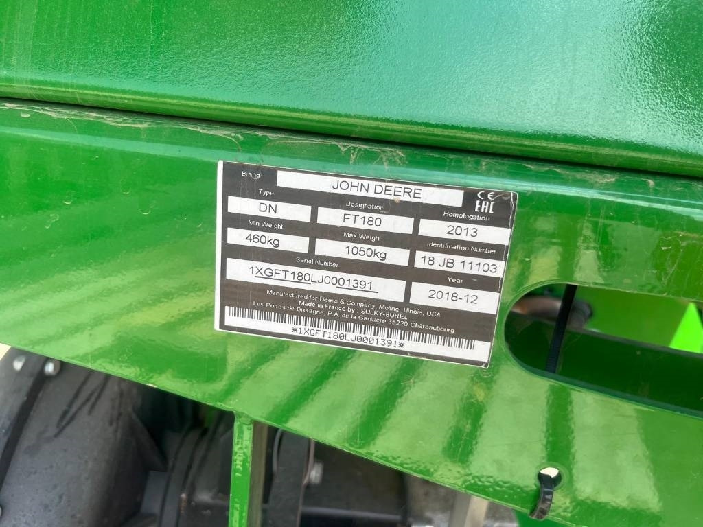 Разбрасыватель удобрений John Deere FT 180: фото 9 Разбрасыватель удобрений John Deere FT 180: фото 9