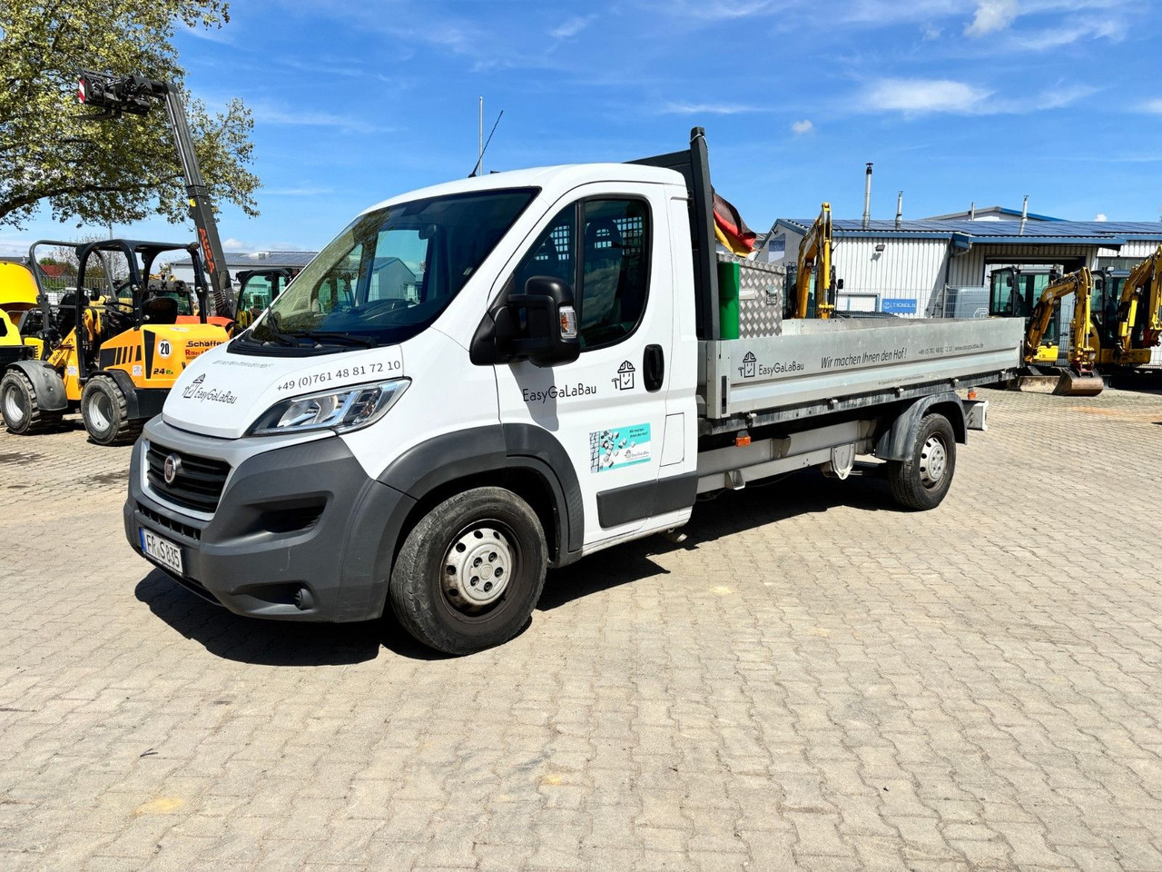 Fiat Ducato Pritsche - Малотоннажный бортовой грузовик: фото 1 Fiat Ducato Pritsche - Малотоннажный бортовой грузовик: фото 1
