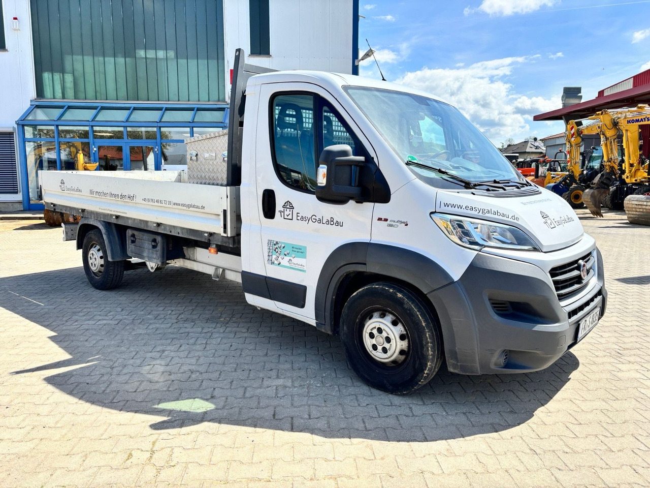 Fiat Ducato Pritsche - Малотоннажный бортовой грузовик: фото 2 Fiat Ducato Pritsche - Малотоннажный бортовой грузовик: фото 2