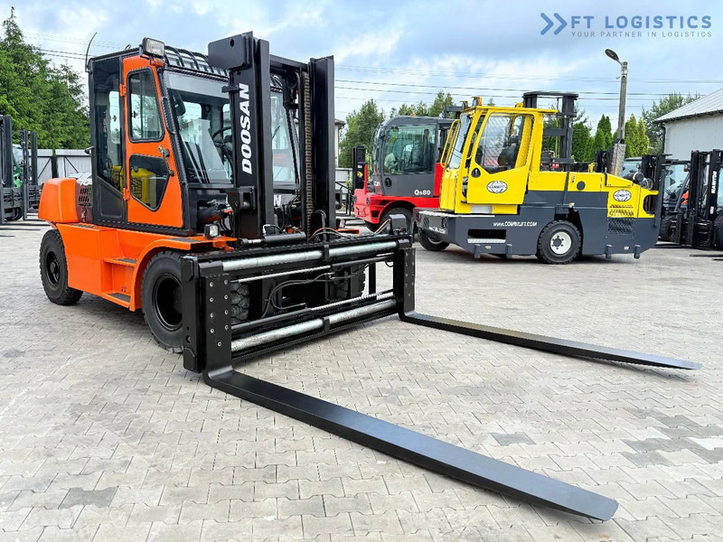 Doosan DOOSAN / DUPLEX 3000MM / SIDE SHIFT / FORK POSITIONER / 2500MM FORKS / 7000KG / CABIN / LIKE NEW DOOSAN / DUPLEX 3000MM / SIDE S - Дизельный погрузчик: фото 5 Doosan DOOSAN / DUPLEX 3000MM / SIDE SHIFT / FORK POSITIONER / 2500MM FORKS / 7000KG / CABIN / LIKE NEW DOOSAN / DUPLEX 3000MM / SIDE S - Дизельный погрузчик: фото 5