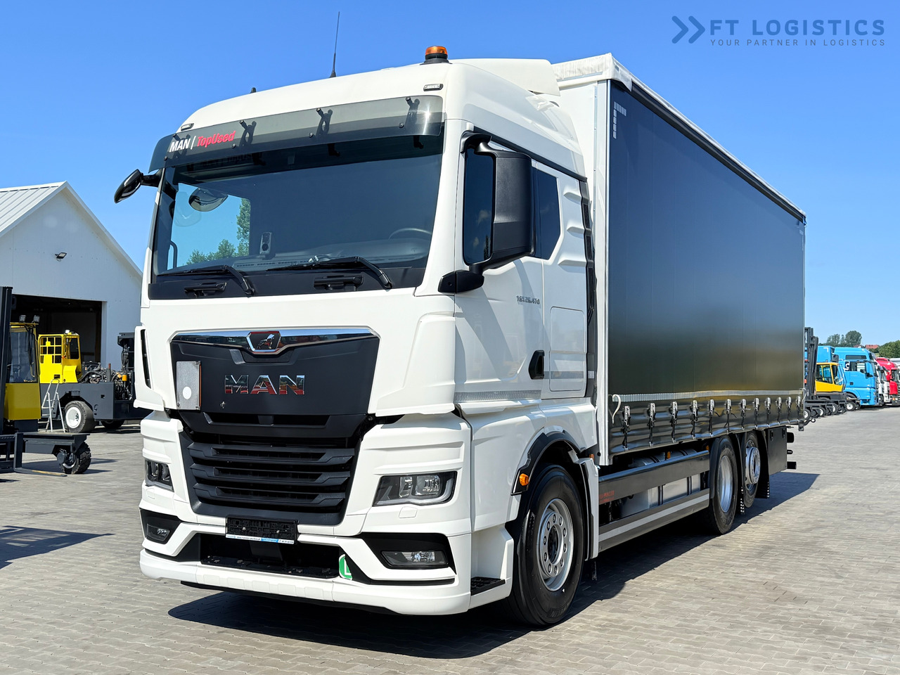 MAN TGX 26.470 / 19 Pallets / Steering Axle / 15 Ton Payload / Retarder / Excellent Condition - Тентованный грузовик: фото 4 MAN TGX 26.470 / 19 Pallets / Steering Axle / 15 Ton Payload / Retarder / Excellent Condition - Тентованный грузовик: фото 4