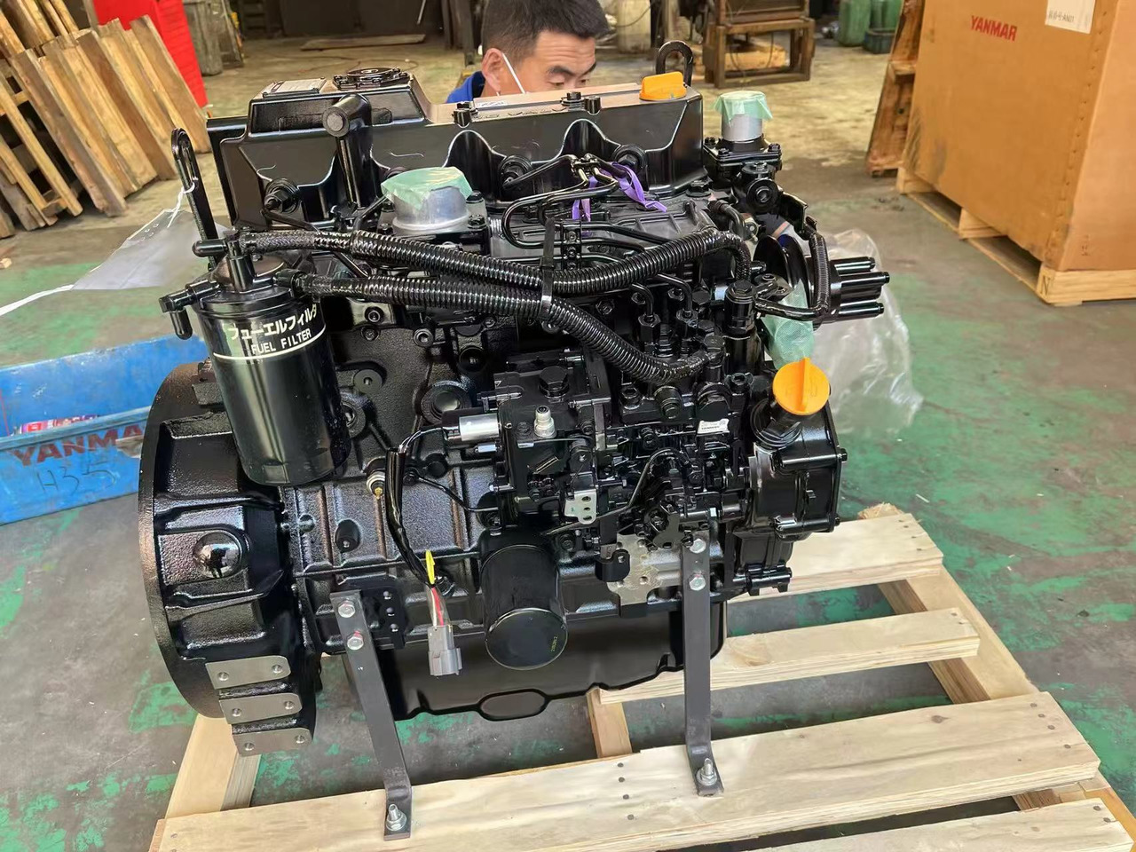 YANMAR 4TNV94L - Двигатель для Экскаваторов: фото 2 YANMAR 4TNV94L - Двигатель для Экскаваторов: фото 2