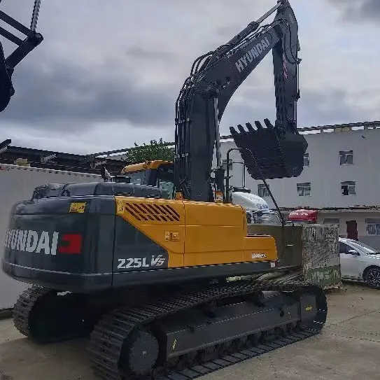 Hyundai Digger 225lvs Second Hand Korea Made High Performance Machine Hyundai Excavator for Sale - Гусеничный экскаватор: фото 4 Hyundai Digger 225lvs Second Hand Korea Made High Performance Machine Hyundai Excavator for Sale - Гусеничный экскаватор: фото 4