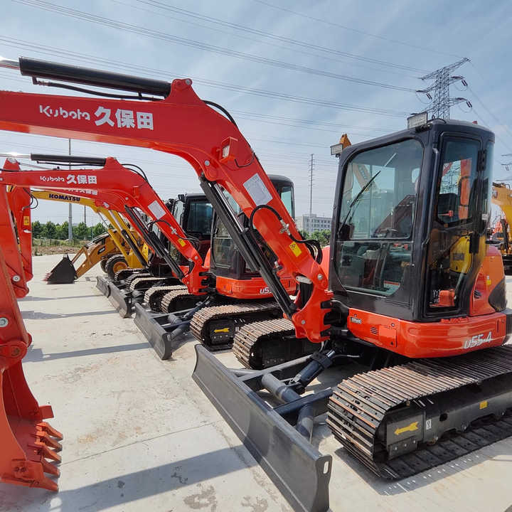 Perfect Condition Kubota U55-4 Japan Brand Mini Excavator - Экскаватор: фото 1 Perfect Condition Kubota U55-4 Japan Brand Mini Excavator - Экскаватор: фото 1