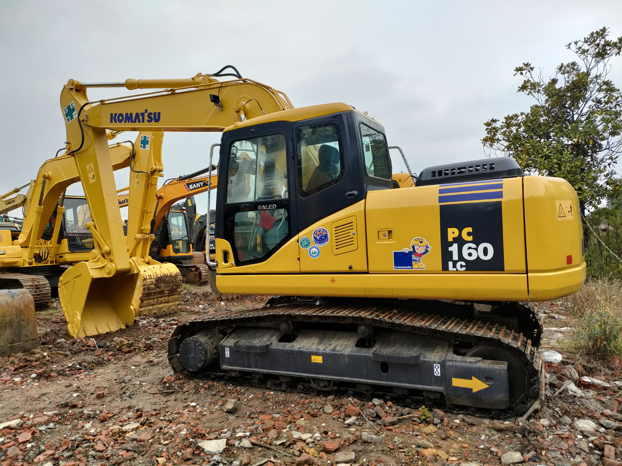 KOMATSU PC160-7 - Гусеничный экскаватор: фото 1 KOMATSU PC160-7 - Гусеничный экскаватор: фото 1