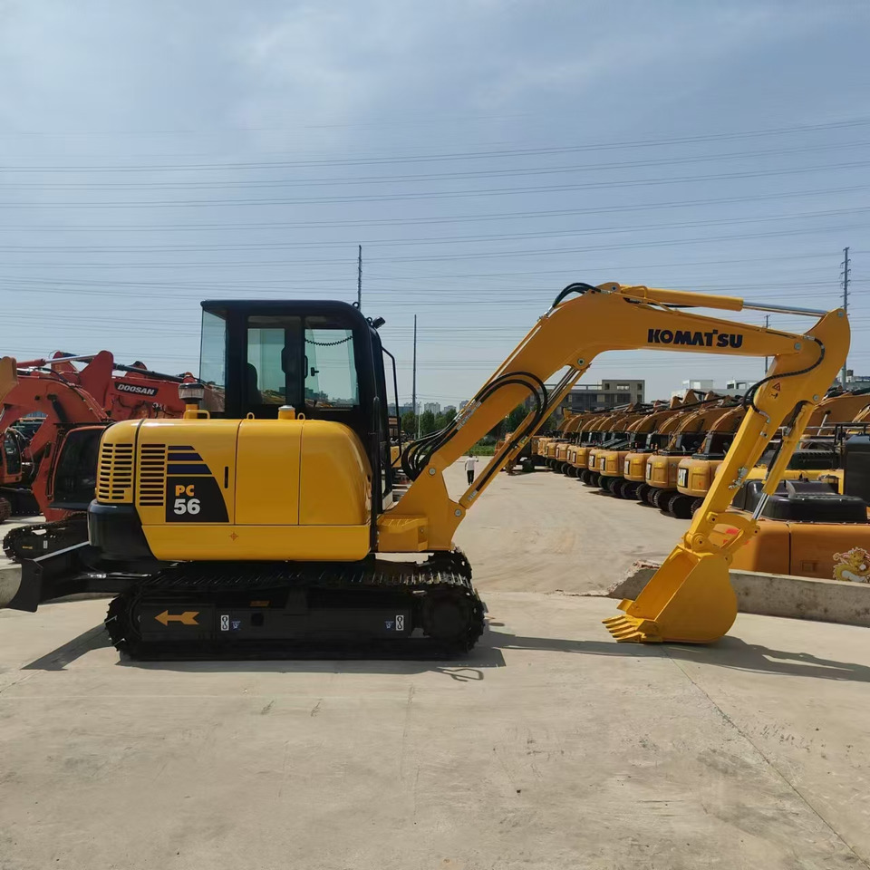 KOMATSU PC56-7 - Гусеничный экскаватор: фото 1 KOMATSU PC56-7 - Гусеничный экскаватор: фото 1