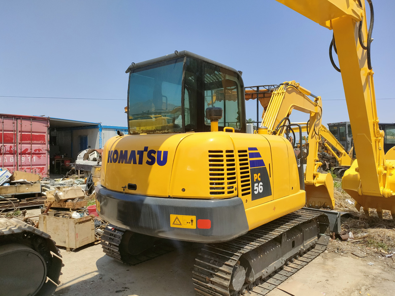 KOMATSU PC56-7 - Гусеничный экскаватор: фото 2 KOMATSU PC56-7 - Гусеничный экскаватор: фото 2