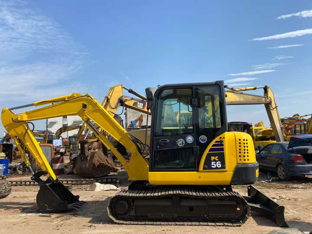 KOMATSU PC56 - Гусеничный экскаватор: фото 4 KOMATSU PC56 - Гусеничный экскаватор: фото 4