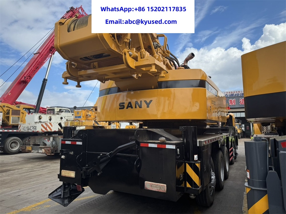SANY STC1000 STC750 STC500 STC250 STC1300 STC1600 STC800 STC1600 100TON 130T 160T 50T 75T 80TON TRUCK CRANE - Мобильный кран: фото 5 SANY STC1000 STC750 STC500 STC250 STC1300 STC1600 STC800 STC1600 100TON 130T 160T 50T 75T 80TON TRUCK CRANE - Мобильный кран: фото 5