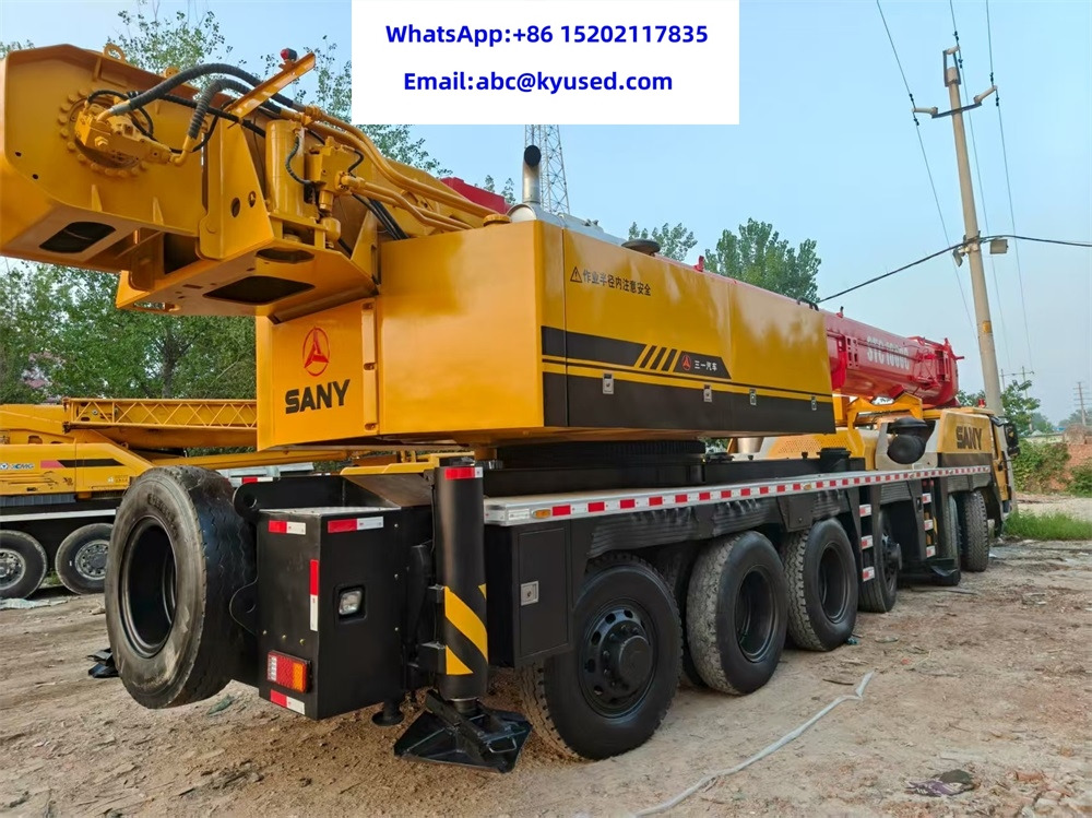 SANY STC1000 STC800 STC750 STC500 STC250 STC350 25TON 35TON 50TON 70TON 75TON 80TON 100TON - Мобильный кран: фото 3 SANY STC1000 STC800 STC750 STC500 STC250 STC350 25TON 35TON 50TON 70TON 75TON 80TON 100TON - Мобильный кран: фото 3