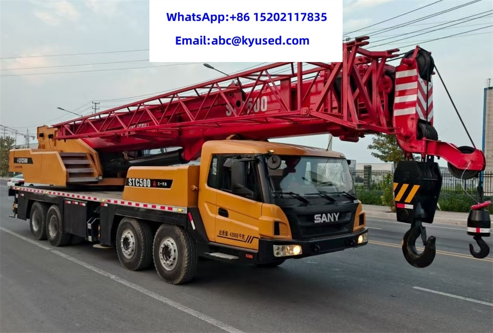 SANY STC500 STC350 STC250 STC750 STC800 STC1000 50TON 25TON 35T 75TON 80TON 100TON - Мобильный кран: фото 5 SANY STC500 STC350 STC250 STC750 STC800 STC1000 50TON 25TON 35T 75TON 80TON 100TON - Мобильный кран: фото 5