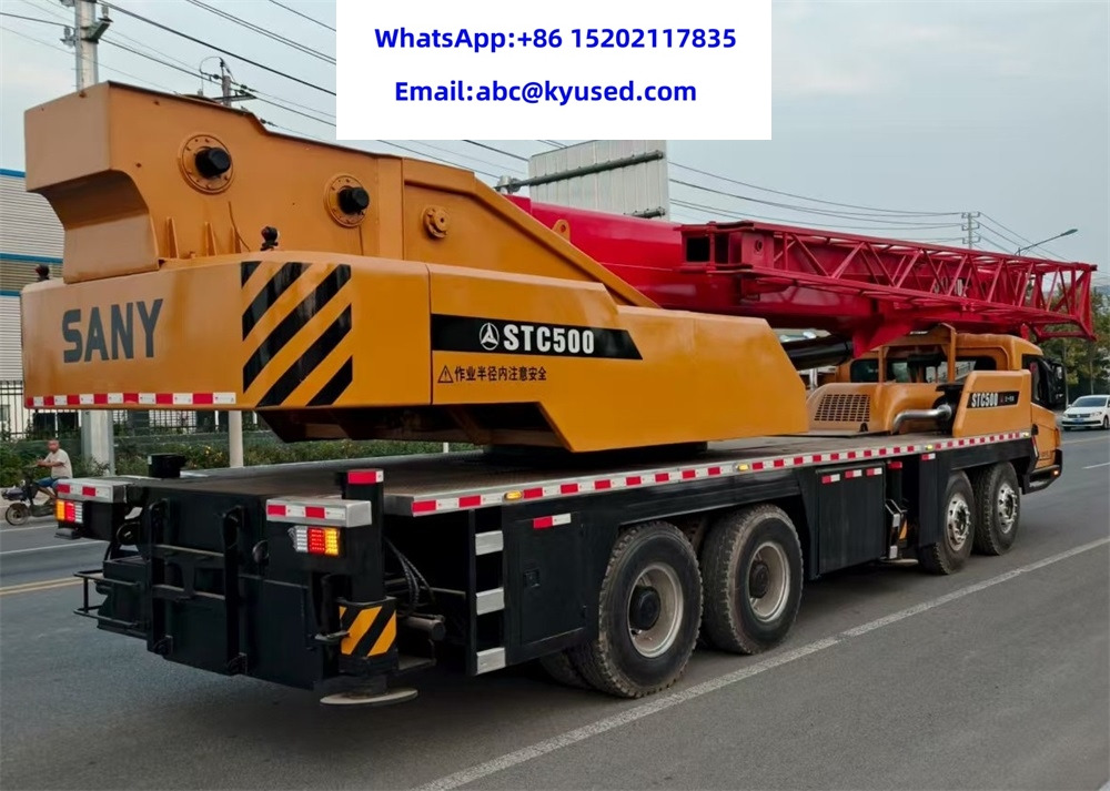 SANY STC500 STC750 STC1000 stc800 stc250 50ton 75ton 100ton 80ton truck mobile crane - Мобильный кран: фото 4 SANY STC500 STC750 STC1000 stc800 stc250 50ton 75ton 100ton 80ton truck mobile crane - Мобильный кран: фото 4