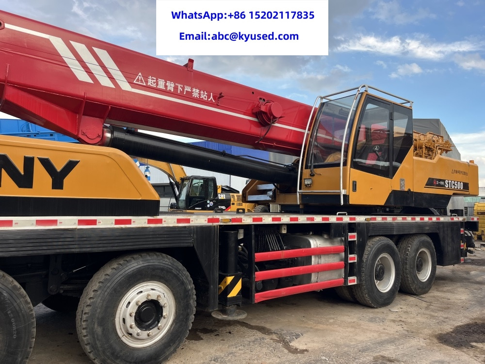 SANY STC750 STC800 STC500 STC250 STC1000 25Ton 50ton 75ton 80t 100t - Мобильный кран: фото 4 SANY STC750 STC800 STC500 STC250 STC1000 25Ton 50ton 75ton 80t 100t - Мобильный кран: фото 4