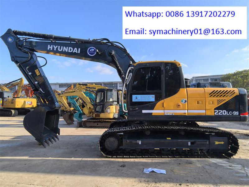 Hyundai R220LC-9S - Гусеничный экскаватор: фото 1 Hyundai R220LC-9S - Гусеничный экскаватор: фото 1