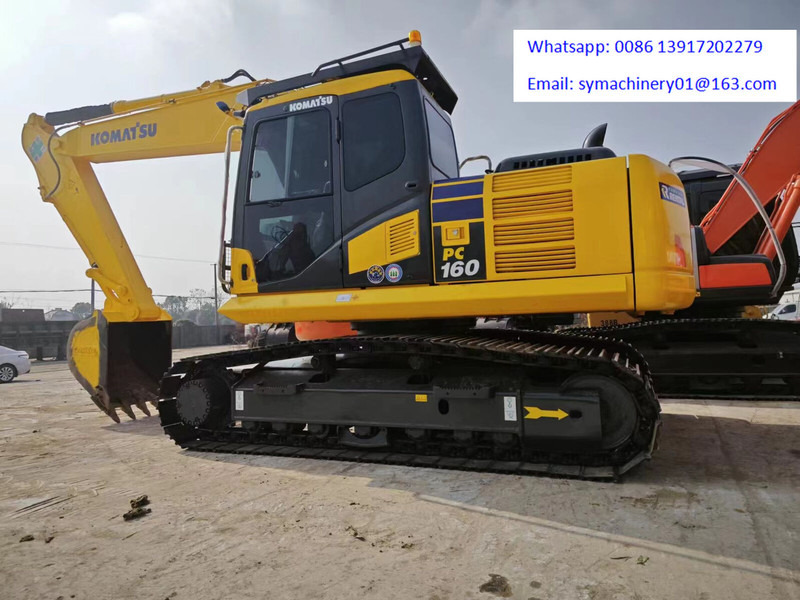 Komatsu PC160 - Гусеничный экскаватор: фото 1 Komatsu PC160 - Гусеничный экскаватор: фото 1