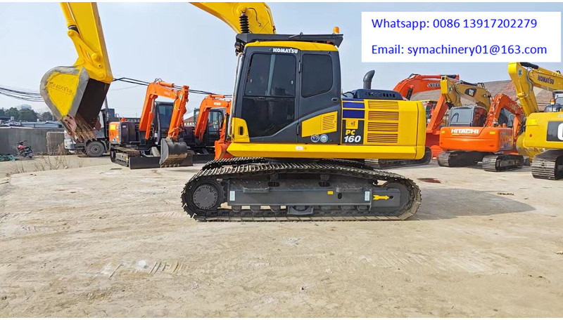 Komatsu PC160 - Гусеничный экскаватор: фото 2 Komatsu PC160 - Гусеничный экскаватор: фото 2