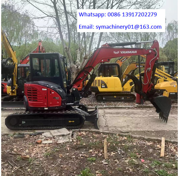 Yanmar Vio 55 - Мини-экскаватор: фото 4 Yanmar Vio 55 - Мини-экскаватор: фото 4