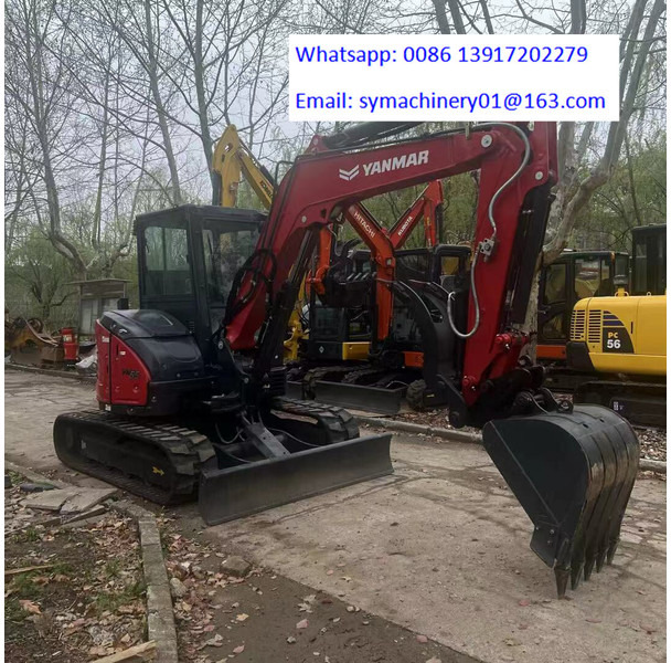 Yanmar Vio 55 - Мини-экскаватор: фото 3 Yanmar Vio 55 - Мини-экскаватор: фото 3