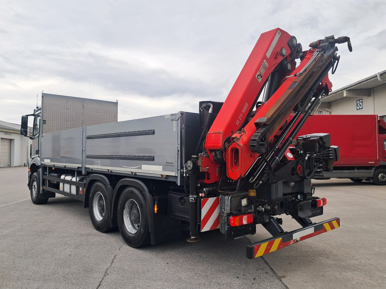 MERCEDES-BENZ AROCS 28.51 | 6x4| Retarder |Kran |Klima | Euro 6 - Грузовик бортовой/ Платформа, Автоманипулятор: фото 5 MERCEDES-BENZ AROCS 28.51 | 6x4| Retarder |Kran |Klima | Euro 6 - Грузовик бортовой/ Платформа, Автоманипулятор: фото 5