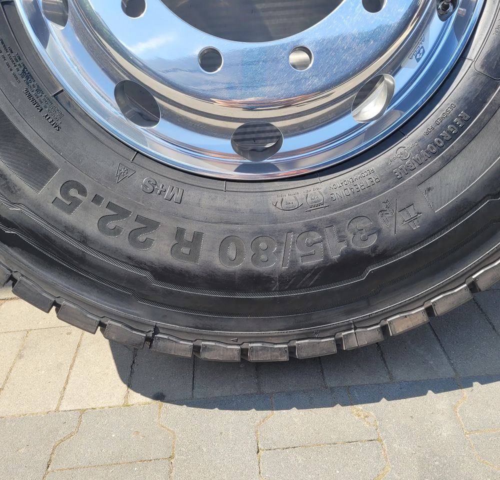 KOŁO CONTINENTAL 315/80R22.5 HYBRID HB3 ALUS ALCOA 9.00 NOWA Chwalim116 - Шины и диски для Грузовиков: фото 3 KOŁO CONTINENTAL 315/80R22.5 HYBRID HB3 ALUS ALCOA 9.00 NOWA Chwalim116 - Шины и диски для Грузовиков: фото 3