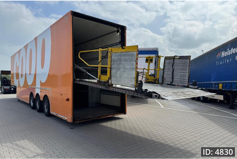 BURGERS Double-Deck / Steering axle / Tail lift / Racing - Полуприцеп-фургон: фото 3 BURGERS Double-Deck / Steering axle / Tail lift / Racing - Полуприцеп-фургон: фото 3
