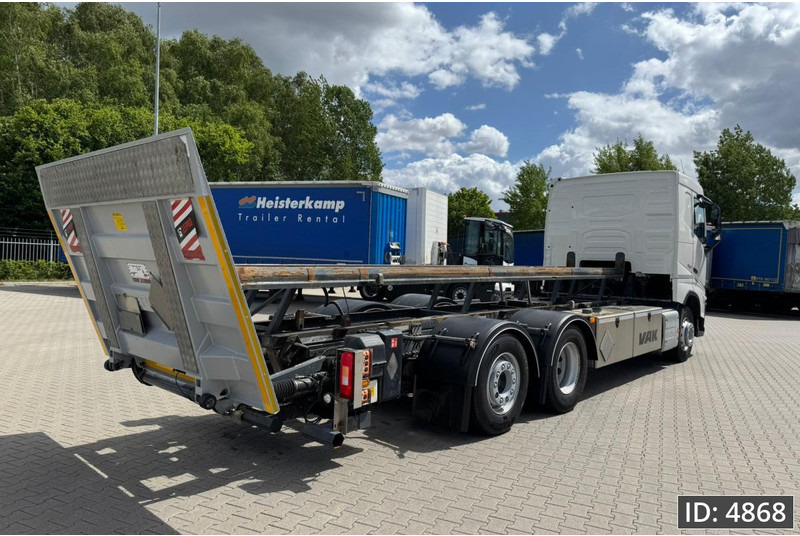 Volvo FH 500 Globetrotter, Euro 6, / 6x2 / Hydraulic body / frame 7.4 m / Tail lift - Грузовик-контейнеровоз/ Сменный кузов: фото 3 Volvo FH 500 Globetrotter, Euro 6, / 6x2 / Hydraulic body / frame 7.4 m / Tail lift - Грузовик-контейнеровоз/ Сменный кузов: фото 3