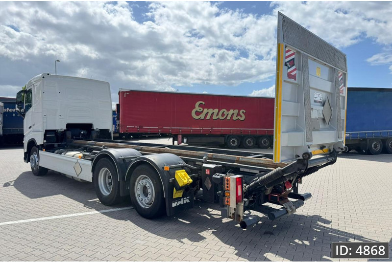 Volvo FH 500 Globetrotter, Euro 6, / 6x2 / Hydraulic body / frame 7.4 m / Tail lift - Грузовик-контейнеровоз/ Сменный кузов: фото 2 Volvo FH 500 Globetrotter, Euro 6, / 6x2 / Hydraulic body / frame 7.4 m / Tail lift - Грузовик-контейнеровоз/ Сменный кузов: фото 2
