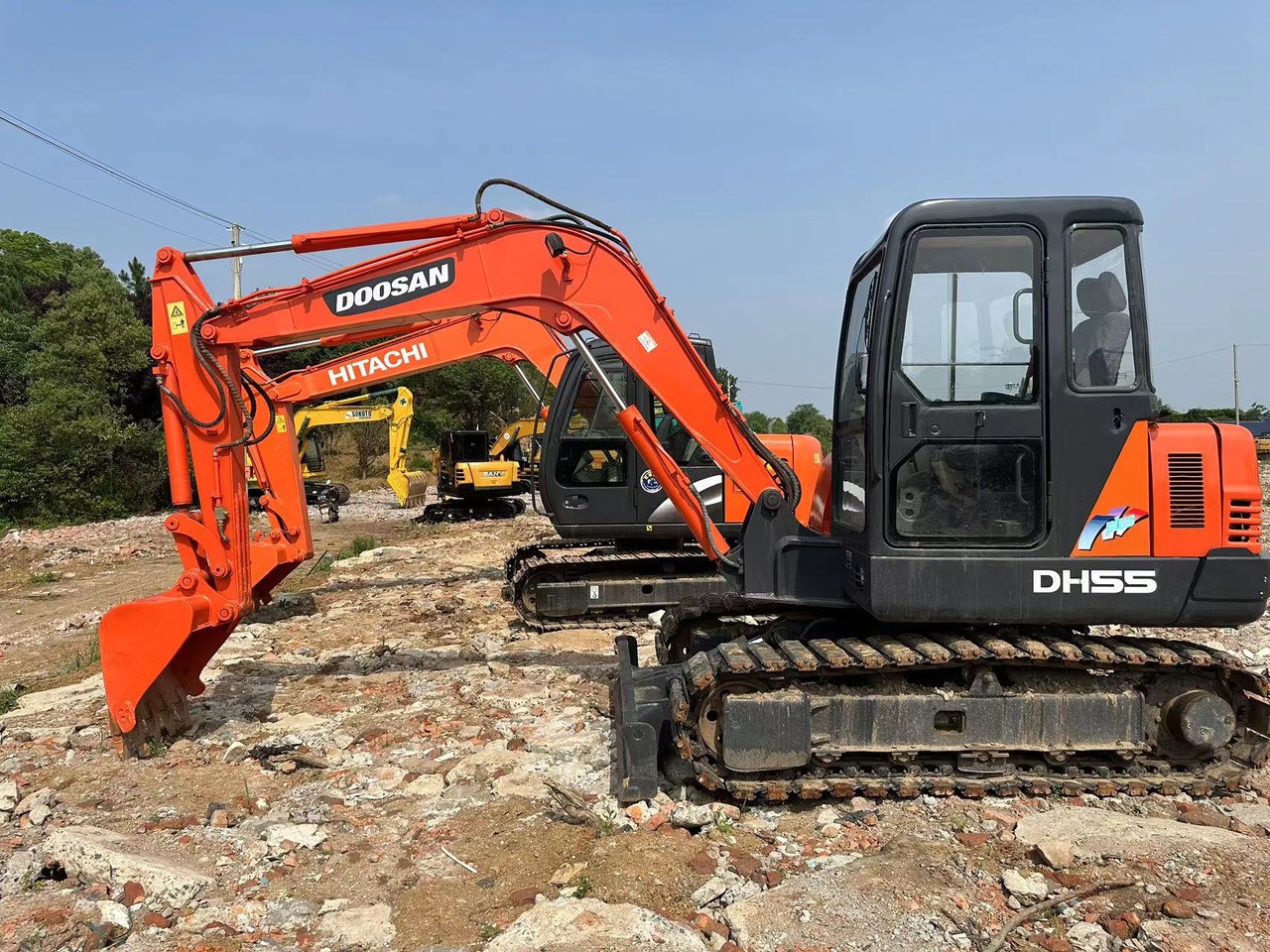 DOOSAN DH55 Mini Excavator 5.5T - Мини-экскаватор: фото 1 DOOSAN DH55 Mini Excavator 5.5T - Мини-экскаватор: фото 1