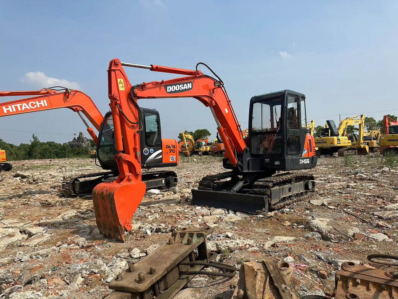 Doosan DH55 Mini Excavator Click for Discount в лизинг Doosan DH55 Mini Excavator Click for Discount: фото 6
