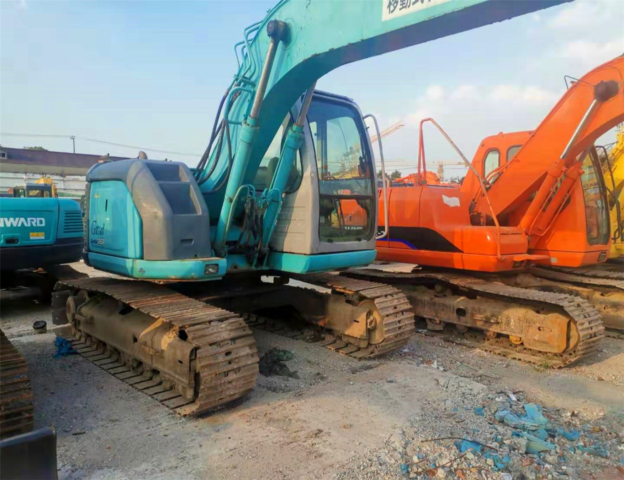 KOBELCO Crawler Excavator SK135 - Гусеничный экскаватор: фото 1 KOBELCO Crawler Excavator SK135 - Гусеничный экскаватор: фото 1