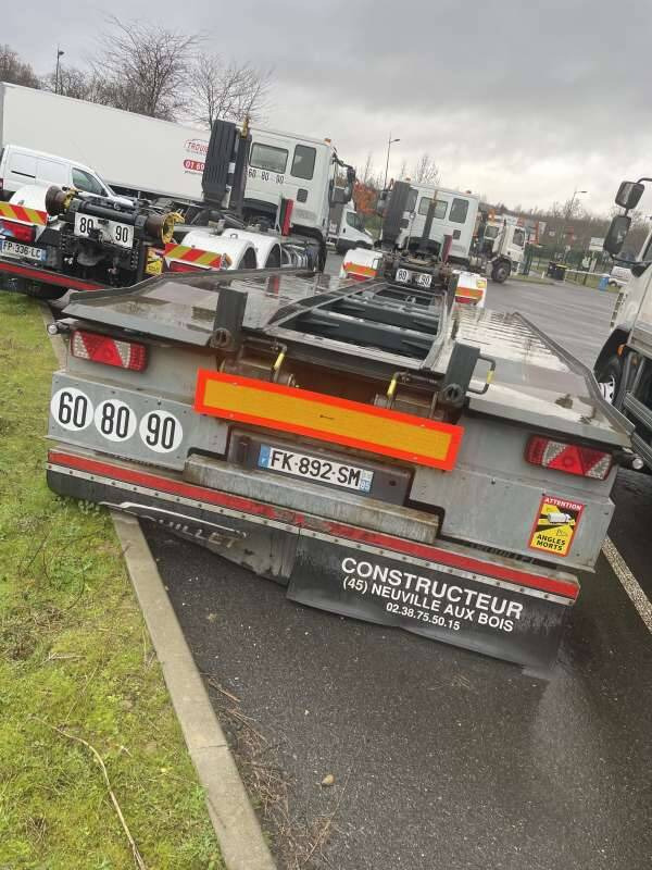 Remorque 2 Essieux 19 TONNES - PORTE CAISSON - Прицеп мультилифт/ Бункеровоз: фото 3 Remorque 2 Essieux 19 TONNES - PORTE CAISSON - Прицеп мультилифт/ Бункеровоз: фото 3