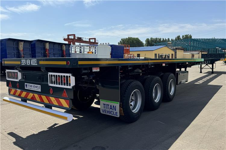 TITAN 3 Axle 40ft Extendable Flatbed Trailer for Sale In Argentina - Полуприцеп бортовой/ Платформа: фото 3 TITAN 3 Axle 40ft Extendable Flatbed Trailer for Sale In Argentina - Полуприцеп бортовой/ Платформа: фото 3