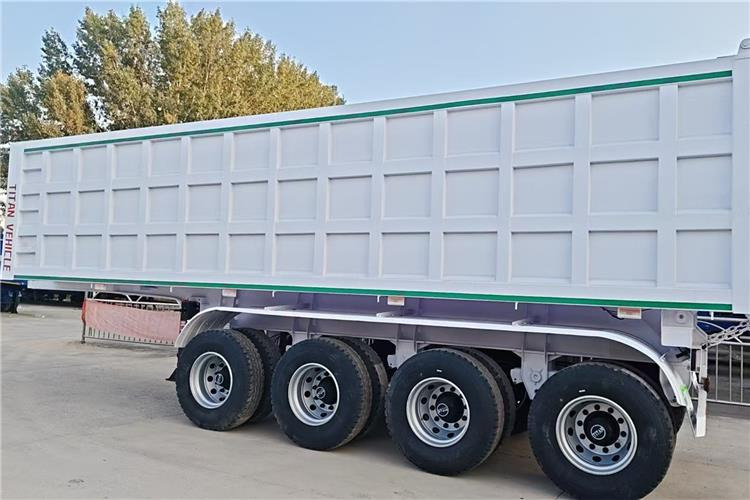 TITAN 4 Axle 80 Ton Dump Semi Trailer for Sale In Cameroon - Самосвальный полуприцеп: фото 2 TITAN 4 Axle 80 Ton Dump Semi Trailer for Sale In Cameroon - Самосвальный полуприцеп: фото 2
