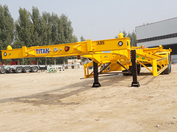 TITAN Shipping Container Chassis for Sale in Malawi - Шасси полуприцеп: фото 2 TITAN Shipping Container Chassis for Sale in Malawi - Шасси полуприцеп: фото 2