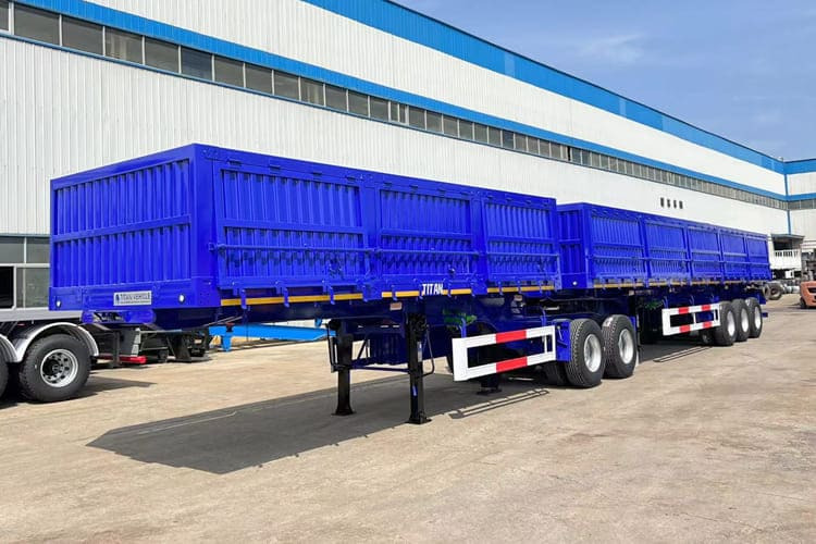 TITAN Superlink Side Tipper Trailer for Sale in Tanzania - Самосвальный полуприцеп: фото 1 TITAN Superlink Side Tipper Trailer for Sale in Tanzania - Самосвальный полуприцеп: фото 1