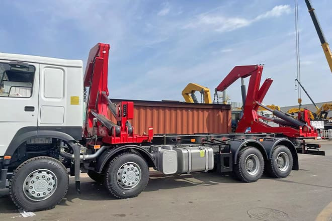 XCMG 20 Ft Side Lifter Truck for Sale in Papua New Guinea - Грузовик-контейнеровоз/ Сменный кузов: фото 1 XCMG 20 Ft Side Lifter Truck for Sale in Papua New Guinea - Грузовик-контейнеровоз/ Сменный кузов: фото 1
