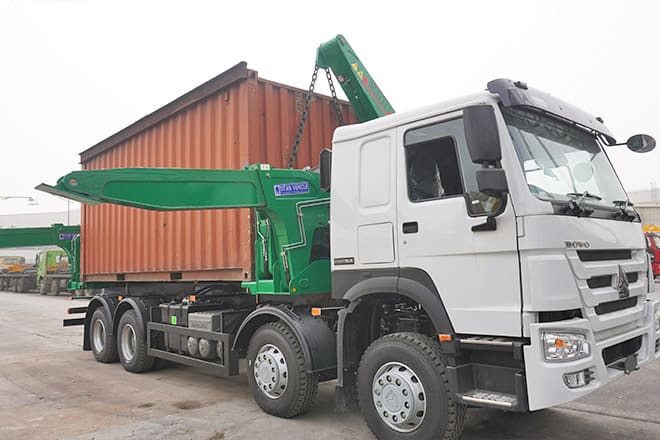 XCMG 20 Ft Side Loader Truck for Sale in Zambia - Грузовик-контейнеровоз/ Сменный кузов: фото 5 XCMG 20 Ft Side Loader Truck for Sale in Zambia - Грузовик-контейнеровоз/ Сменный кузов: фото 5