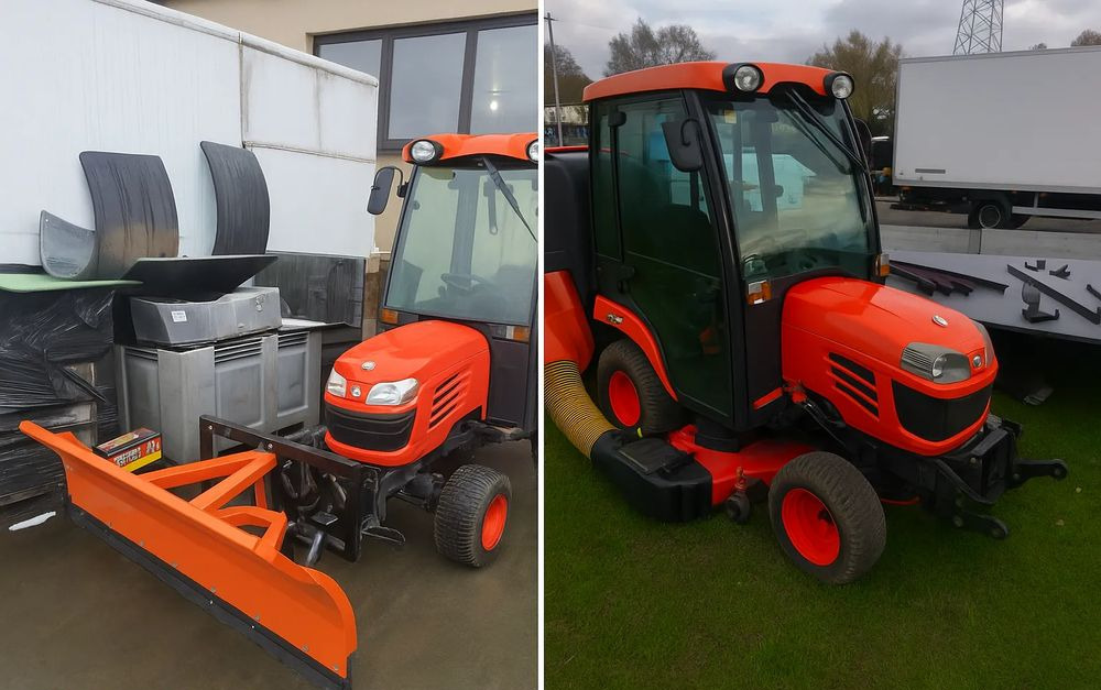Kubota BX350 4x4 Traktorek komunalny kosiarka pług piaskarka pełen osprzęt - Коммунальный трактор: фото 3 Kubota BX350 4x4 Traktorek komunalny kosiarka pług piaskarka pełen osprzęt - Коммунальный трактор: фото 3