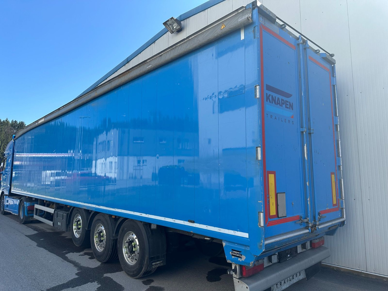 Knapen ALU LIFT E-Verdeck Müllplane - Полуприцеп с подвижным полом: фото 4 Knapen ALU LIFT E-Verdeck Müllplane - Полуприцеп с подвижным полом: фото 4