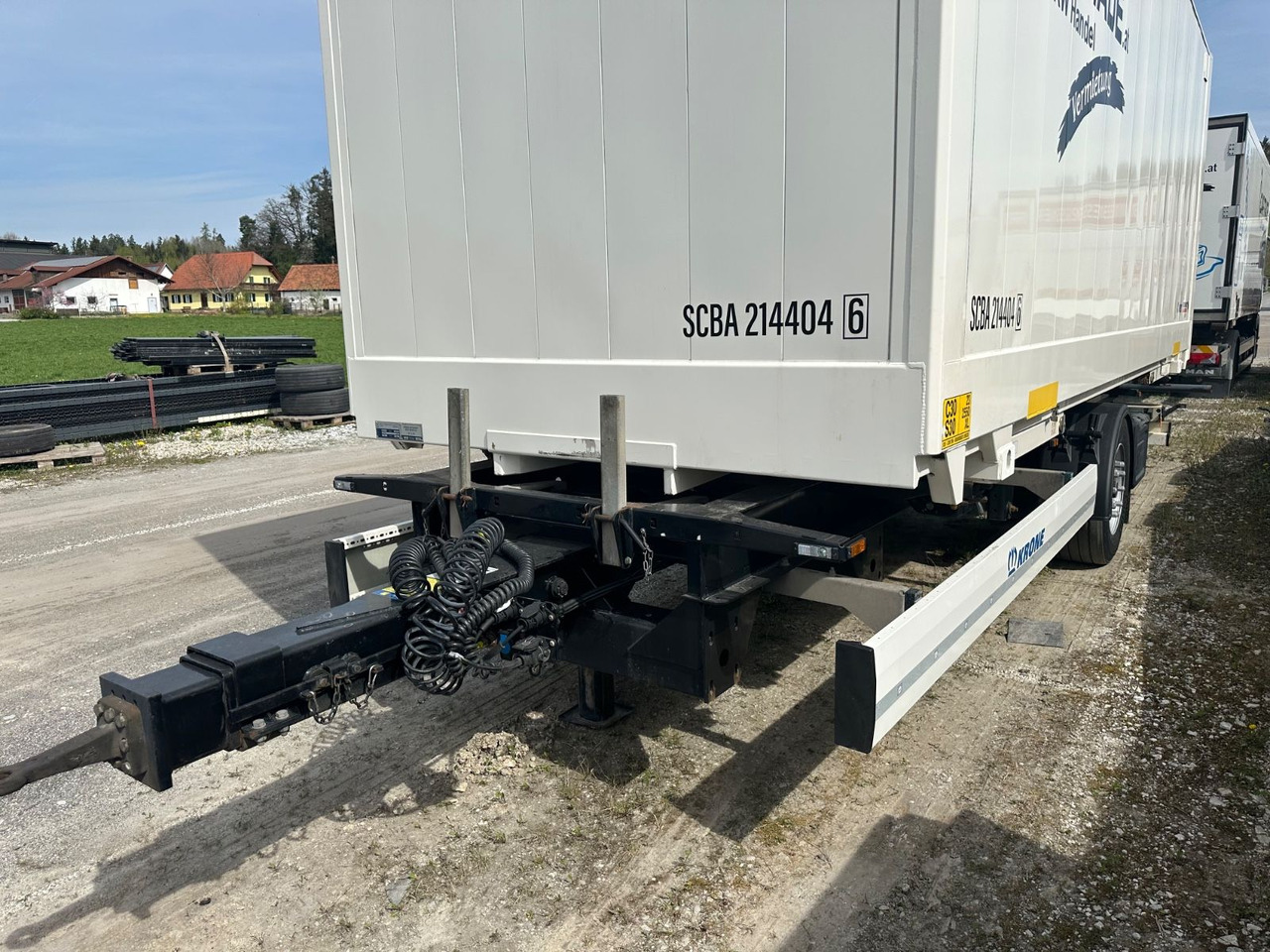 Krone ZE 1 Achs Maxi TÜV neu - Прицеп-контейнеровоз/ Сменный кузов: фото 1 Krone ZE 1 Achs Maxi TÜV neu - Прицеп-контейнеровоз/ Сменный кузов: фото 1