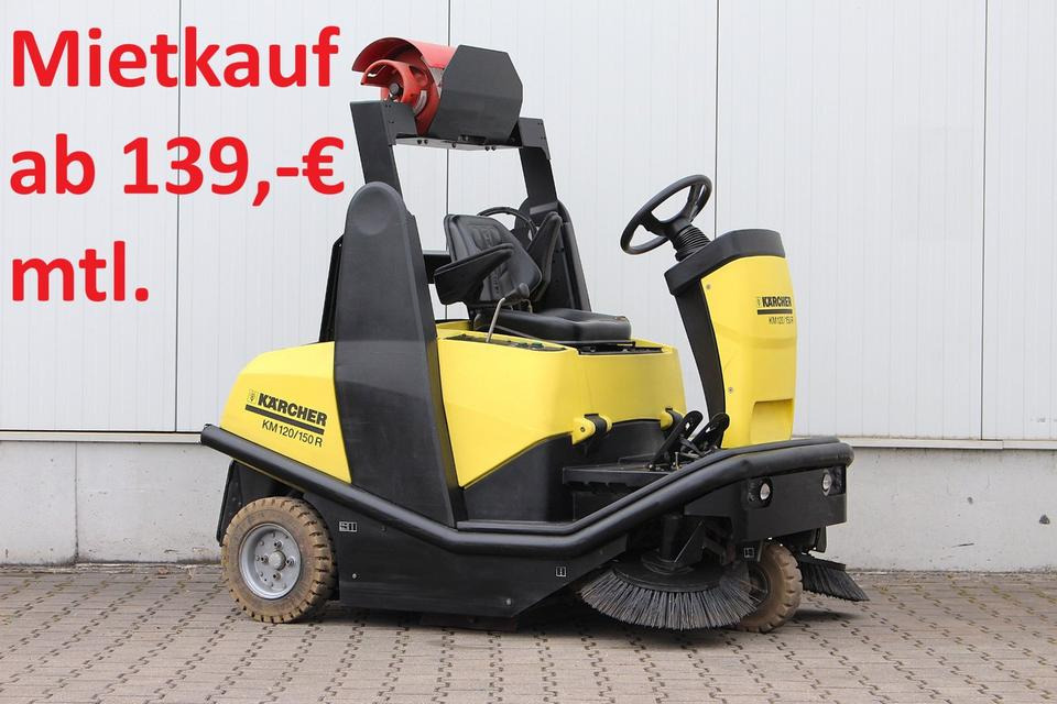 Kärcher KM120/150R LPG Aufsitz- Kehrsaugmaschine Kehrmaschine Gas - Промышленная подметальная машина: фото 1 Kärcher KM120/150R LPG Aufsitz- Kehrsaugmaschine Kehrmaschine Gas - Промышленная подметальная машина: фото 1