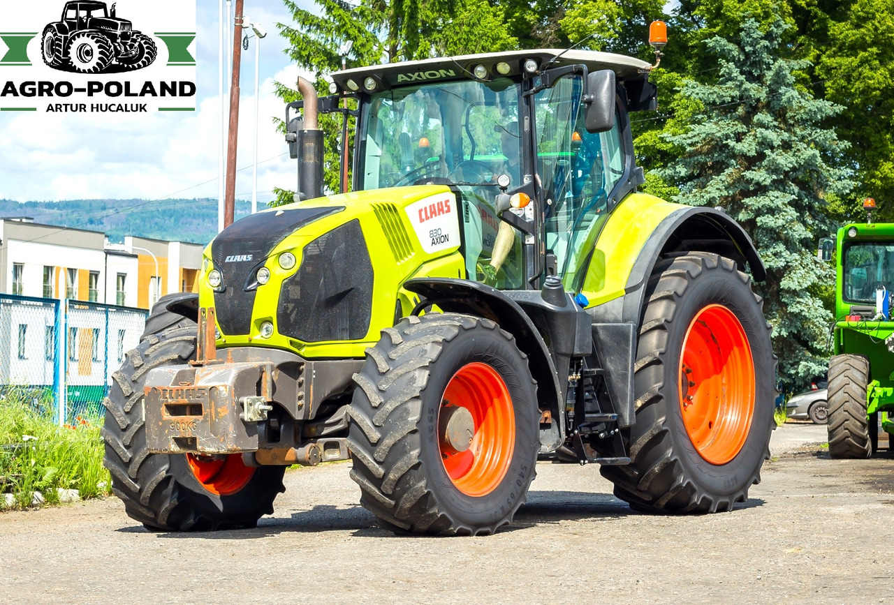 CLAAS AXION 830 - 2017 ROK - 6364 h - ORYGINALNE OPONY - Трактор: фото 2 CLAAS AXION 830 - 2017 ROK - 6364 h - ORYGINALNE OPONY - Трактор: фото 2