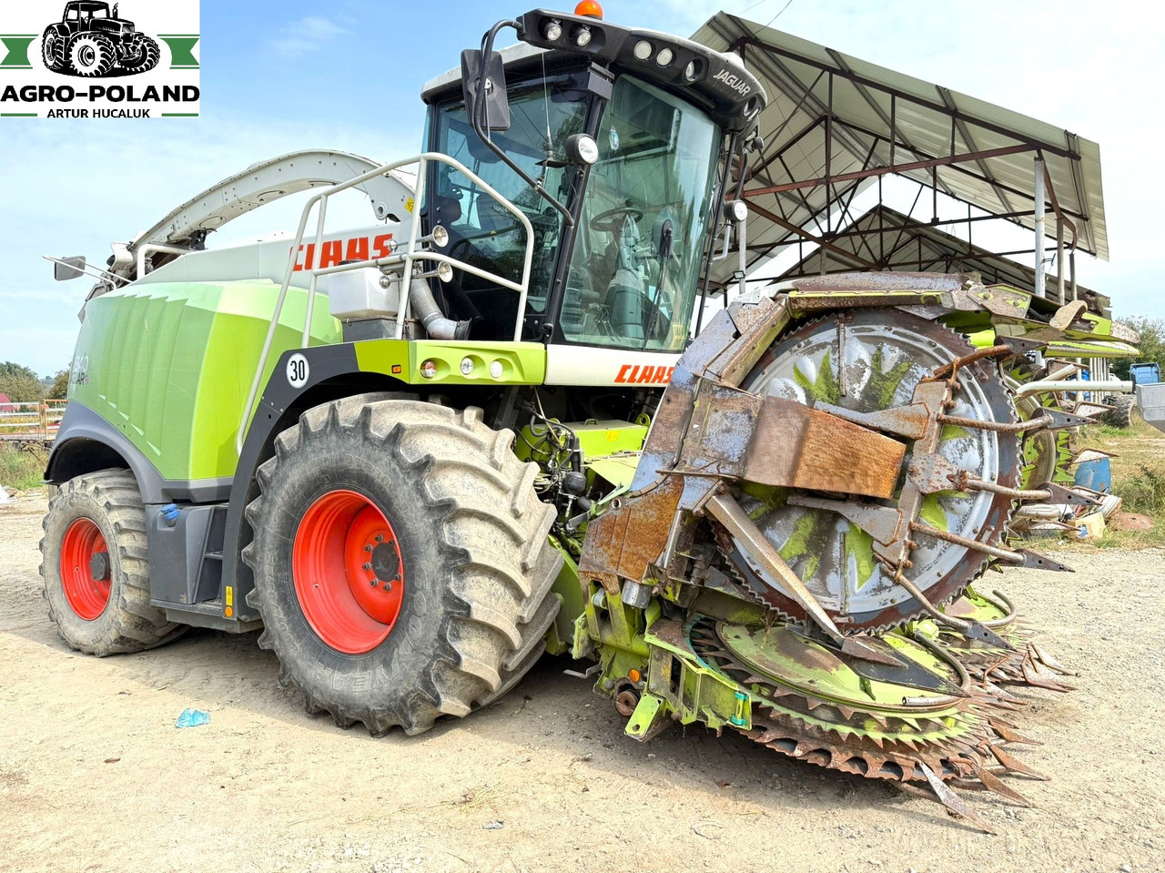 CLAAS JAGUAR 940 - 2014 ROK - 4X4 + ORBIS 600 + PU 300 - Кормоуборочный комбайн: фото 3 CLAAS JAGUAR 940 - 2014 ROK - 4X4 + ORBIS 600 + PU 300 - Кормоуборочный комбайн: фото 3