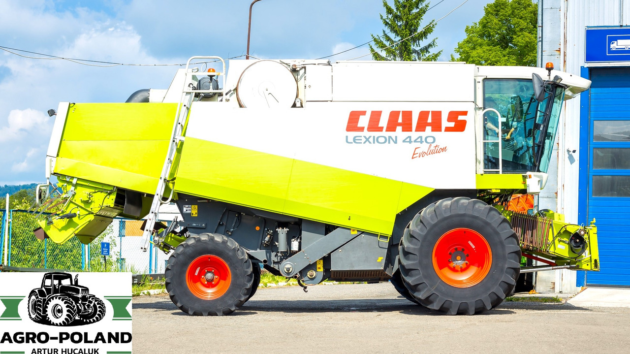 CLAAS LEXION 440 EVOLUTION - 2003 ROK + CLAAS VARIO 600 - 2014 ROK - Зерноуборочный комбайн: фото 3 CLAAS LEXION 440 EVOLUTION - 2003 ROK + CLAAS VARIO 600 - 2014 ROK - Зерноуборочный комбайн: фото 3