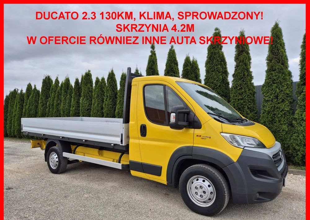 Fiat Ducato 2.3 130KM - Малотоннажный бортовой грузовик: фото 1 Fiat Ducato 2.3 130KM - Малотоннажный бортовой грузовик: фото 1