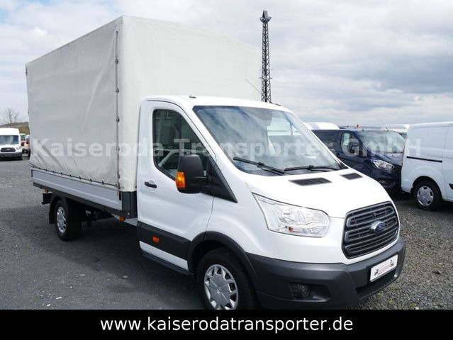 Ford Transit FT350 L3VA Pritsche Plane Hubbühne Klima - Тентованный фургон: фото 4 Ford Transit FT350 L3VA Pritsche Plane Hubbühne Klima - Тентованный фургон: фото 4