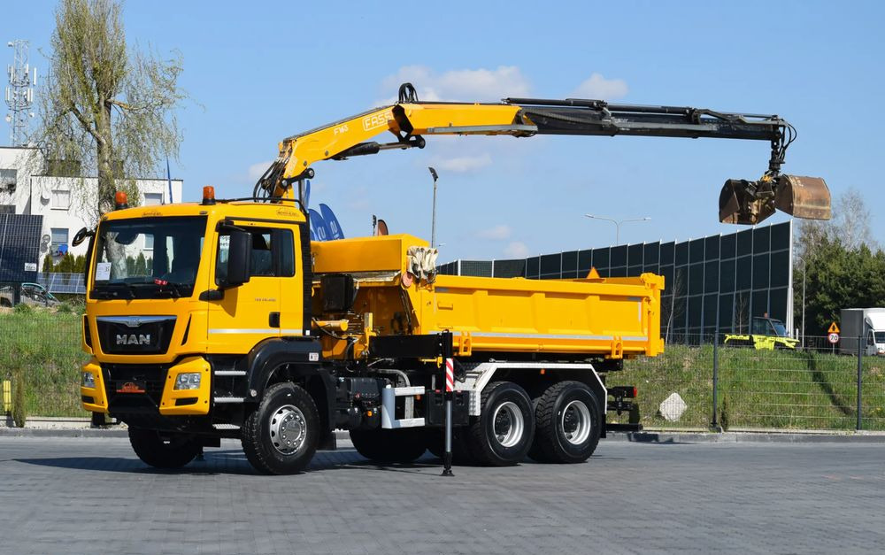 MAN TGS 26.400 / 6x4 / EURO 6 / UDT / HDS FASSI 165 / WYSUW x3 / ROTATOR / CHWYTAK / STEROWANIE RADIOWE / WZMOCNIONA RAMA / WYWROTKA / HYDROBURTA / AUTOMAT / 2017 / NOWE OPONY - 100% / NISKI PRZEBIEG - Другая техника: фото 1 MAN TGS 26.400 / 6x4 / EURO 6 / UDT / HDS FASSI 165 / WYSUW x3 / ROTATOR / CHWYTAK / STEROWANIE RADIOWE / WZMOCNIONA RAMA / WYWROTKA / HYDROBURTA / AUTOMAT / 2017 / NOWE OPONY - 100% / NISKI PRZEBIEG - Другая техника: фото 1