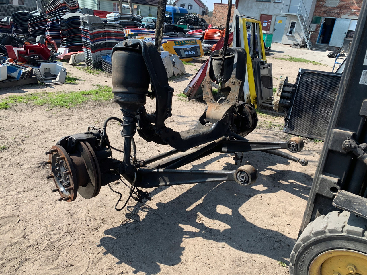 PRZEDNIA OŚ MAN TGX TGS TGA LOWDECK LOW DECK KMPL - Передняя ось для Грузовиков: фото 4 PRZEDNIA OŚ MAN TGX TGS TGA LOWDECK LOW DECK KMPL - Передняя ось для Грузовиков: фото 4