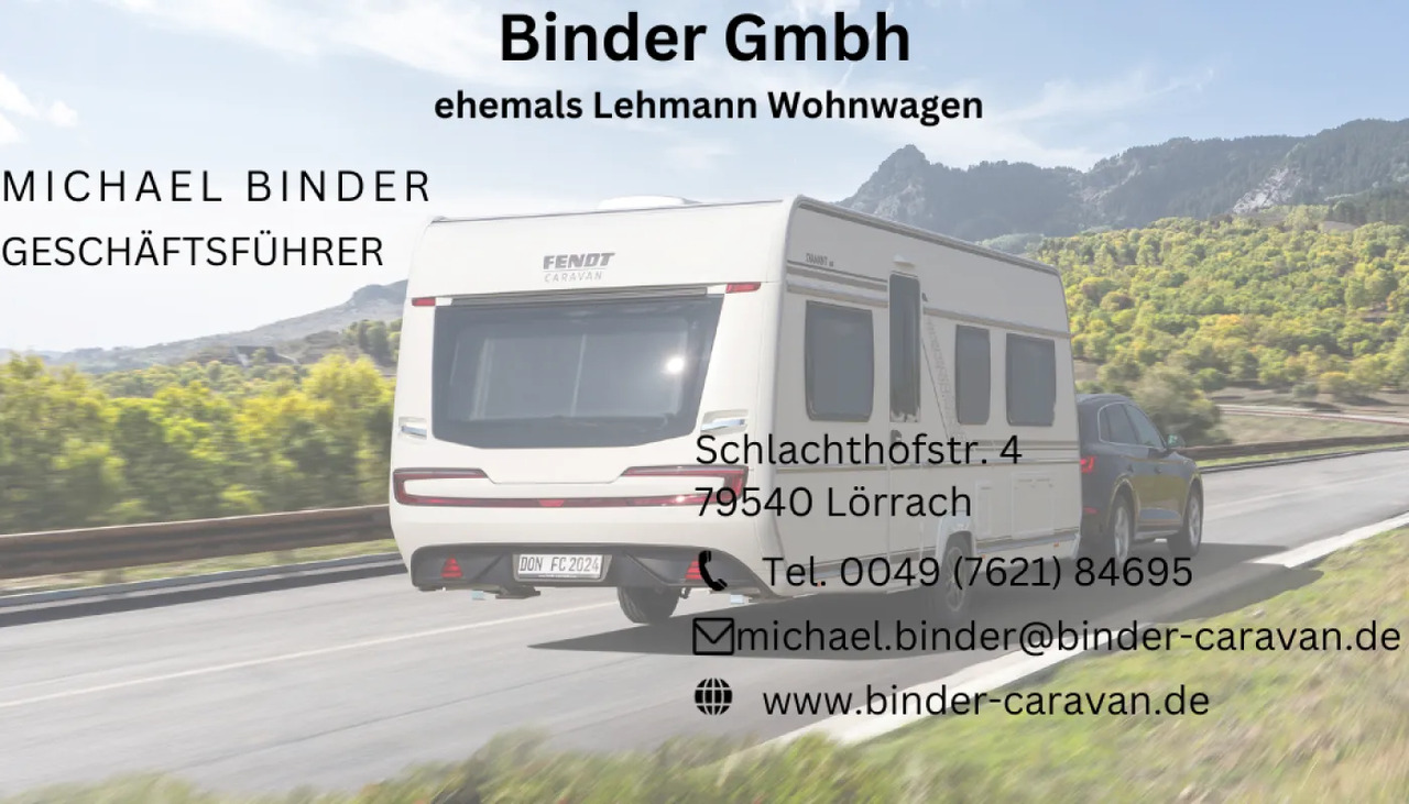 Fendt Bianco Activ 515 SKF GFK, Shower- + Safety-Paket - Прицеп дача: фото 1 Fendt Bianco Activ 515 SKF GFK, Shower- + Safety-Paket - Прицеп дача: фото 1